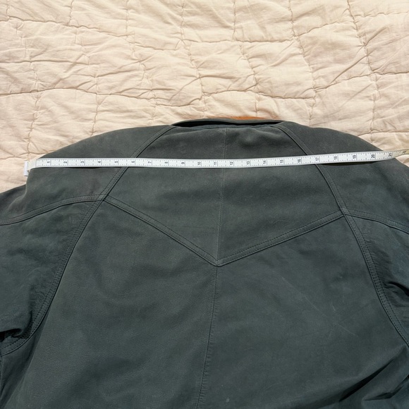 Vintage Women’s 100% Leather Jacket Oversized 90s Coat - Picture 10 of 10